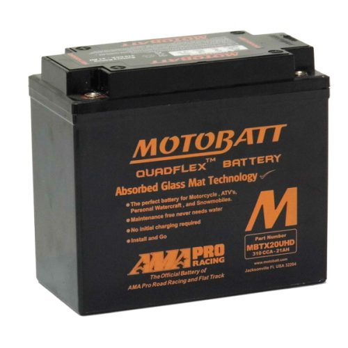 Battery: Motorcycle AGM 12V 310CCA Black Case