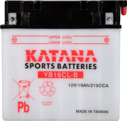 Battery: Motorcycle FLA 12V 215CCA