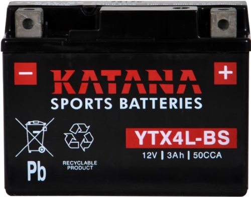 Battery: Motorcycle VRLA 12V 50CCA