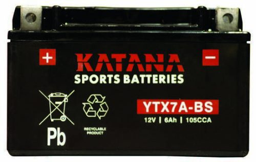 Battery: Motorcycle VRLA 12V 105CCA