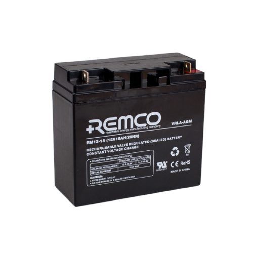 Remco Battery: Cycle/Standby VRLA 12V 18AH