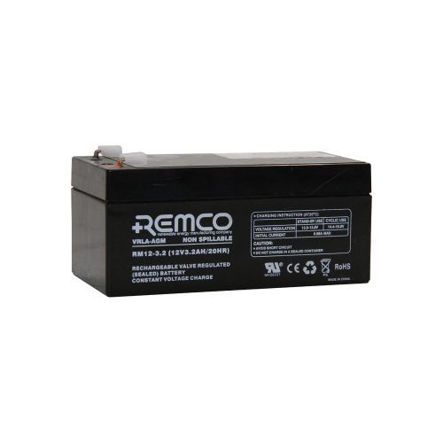 Remco Battery: Cyclic/Standby 12V VRLA 3.2AH