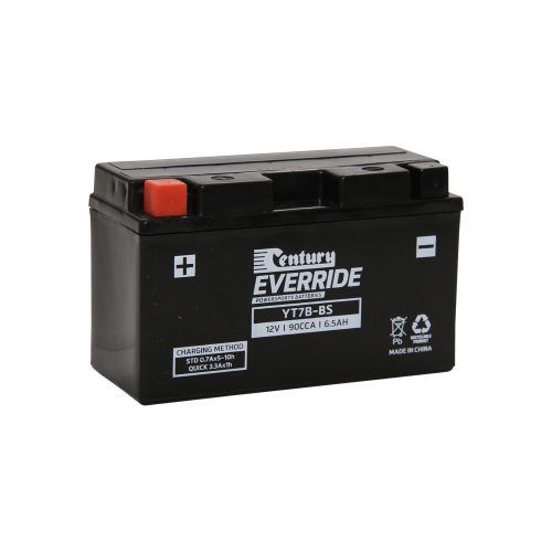 EverRide Battery: Motorcycle AGM 12V 90CCA